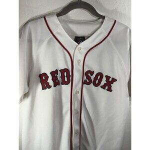 Boston Red Sox David Ortiz #34 Baseball Shirt Jersey Sewn Majestic Mens Size S